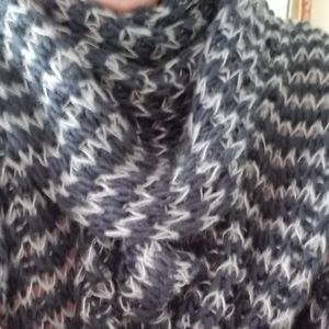 Eddie Bauer ruana super soft, fluffy , and